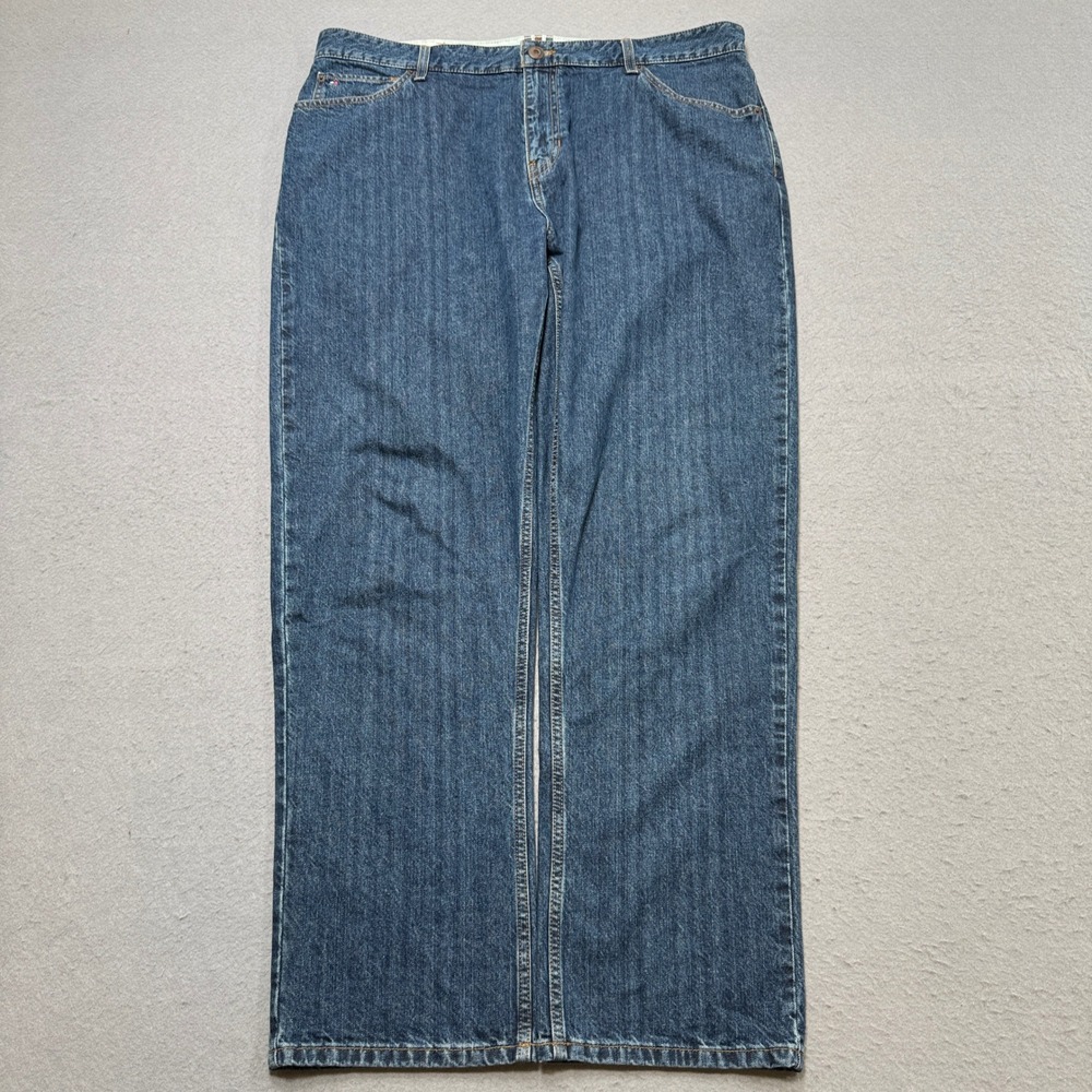 Tommy Hilfiger Jeans Men's 38x32 Blue Denim Classic Fit Straight Leg Medium Wash